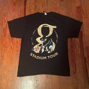 Garth Brooks Stadium Tour Men's Black Large T Shirt Official Concert Merch Band